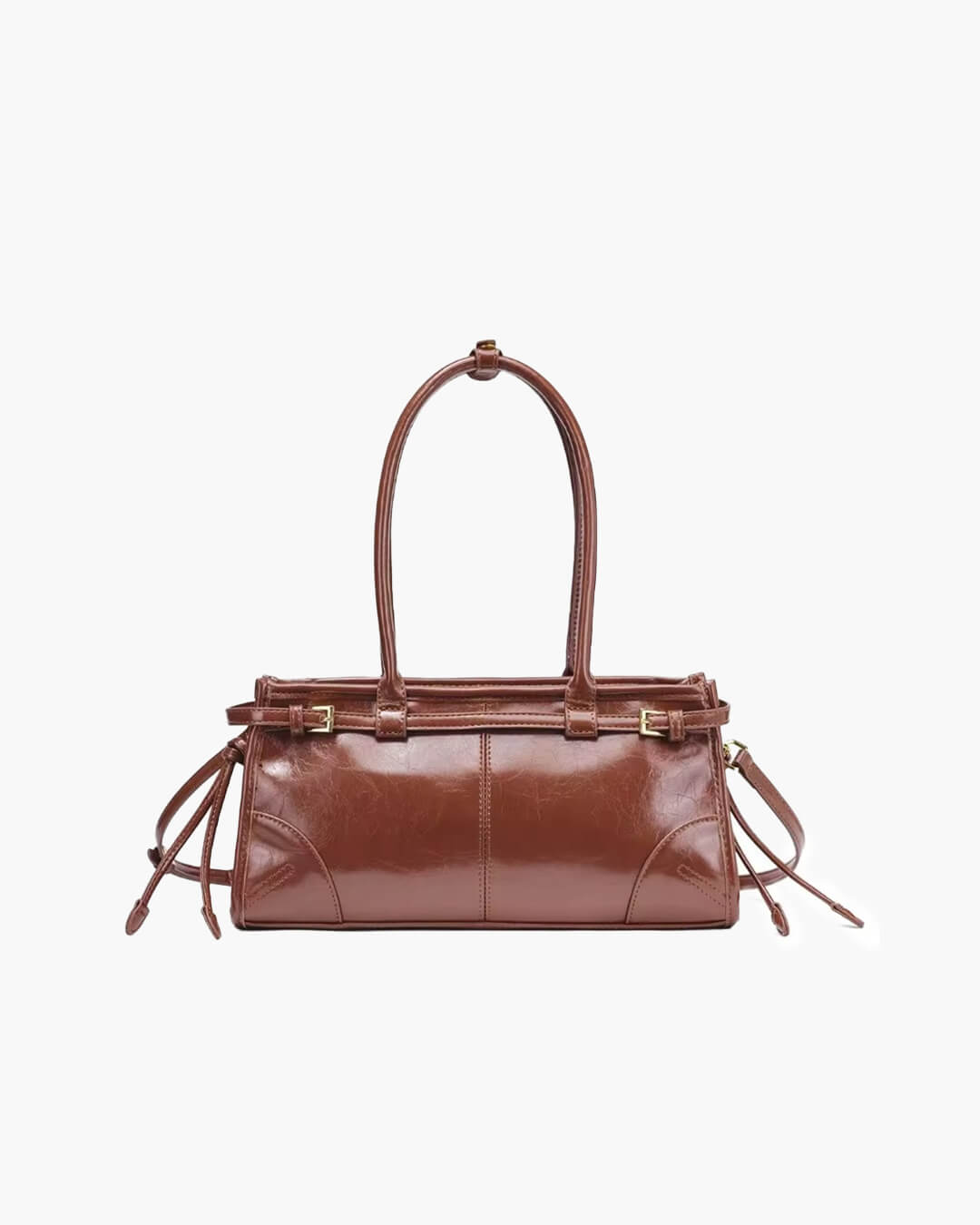 Nord Taschen | Schultertasche mit strukturiertem Gürtel-Detail