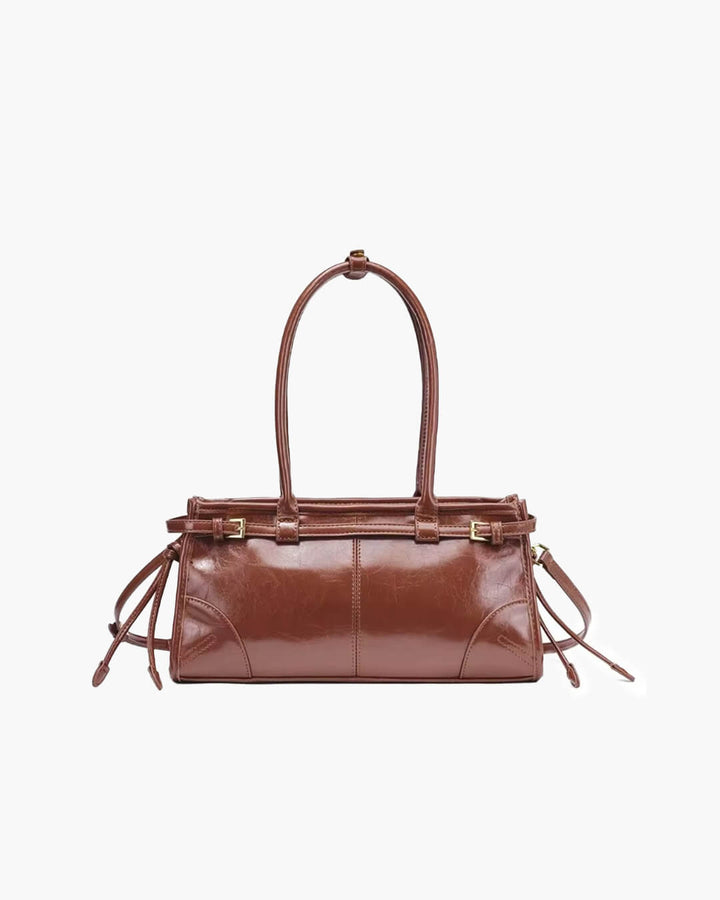 Nord Taschen | Schultertasche mit strukturiertem Gürtel-Detail