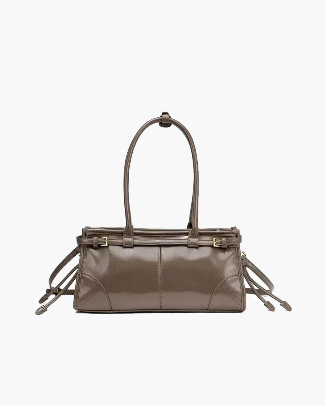 Nord Taschen | Schultertasche mit strukturiertem Gürtel-Detail