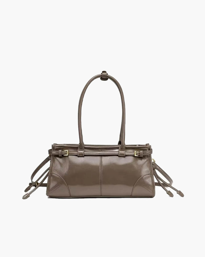 Nord Taschen | Schultertasche mit strukturiertem Gürtel-Detail