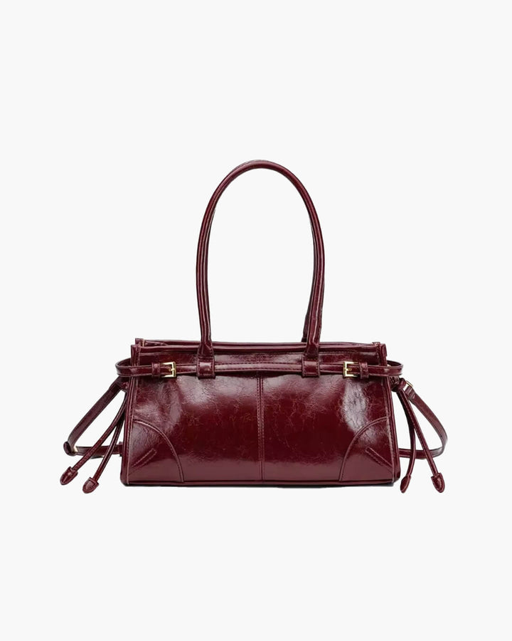 Nord Taschen | Schultertasche mit strukturiertem Gürtel-Detail