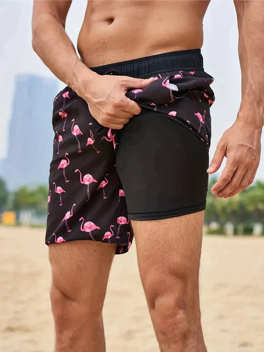 Nord Taschen | Trendy Herrenbadehose mit Einzigartigem Design