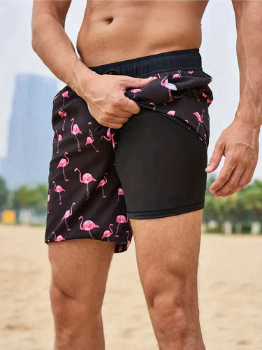 Nord Taschen | Trendy Herrenbadehose mit Einzigartigem Design