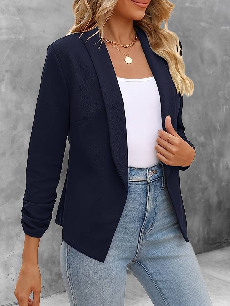 Stilvoller Blazer mit Offener Vorderseite