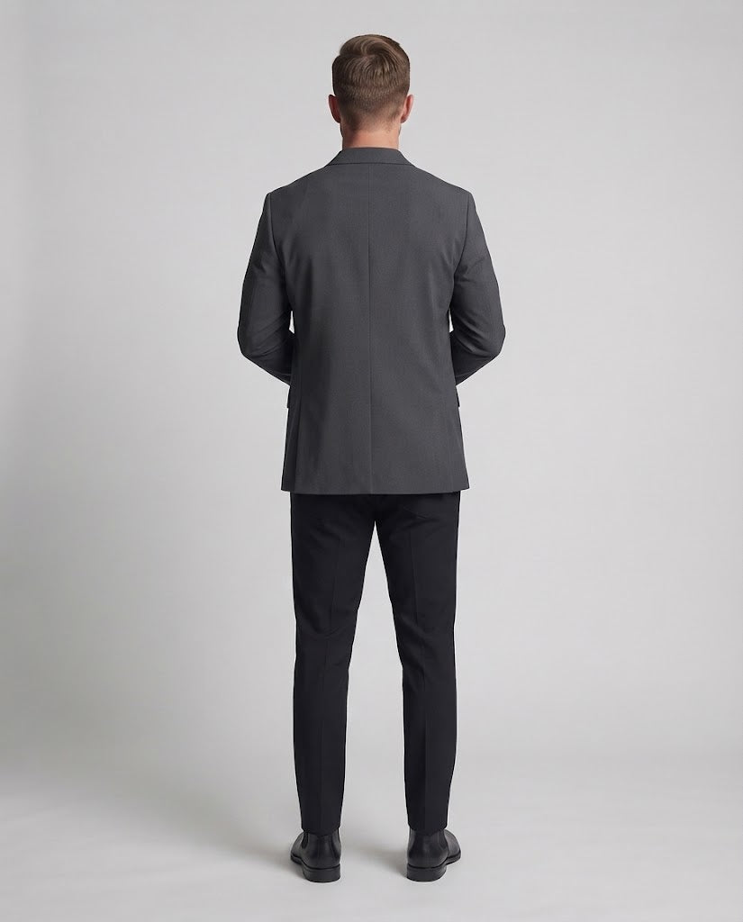 Herren Oversize‑Sakko mit kastiger Silhouette und Zwei‑Knopf‑Verschluss Nord Taschen
