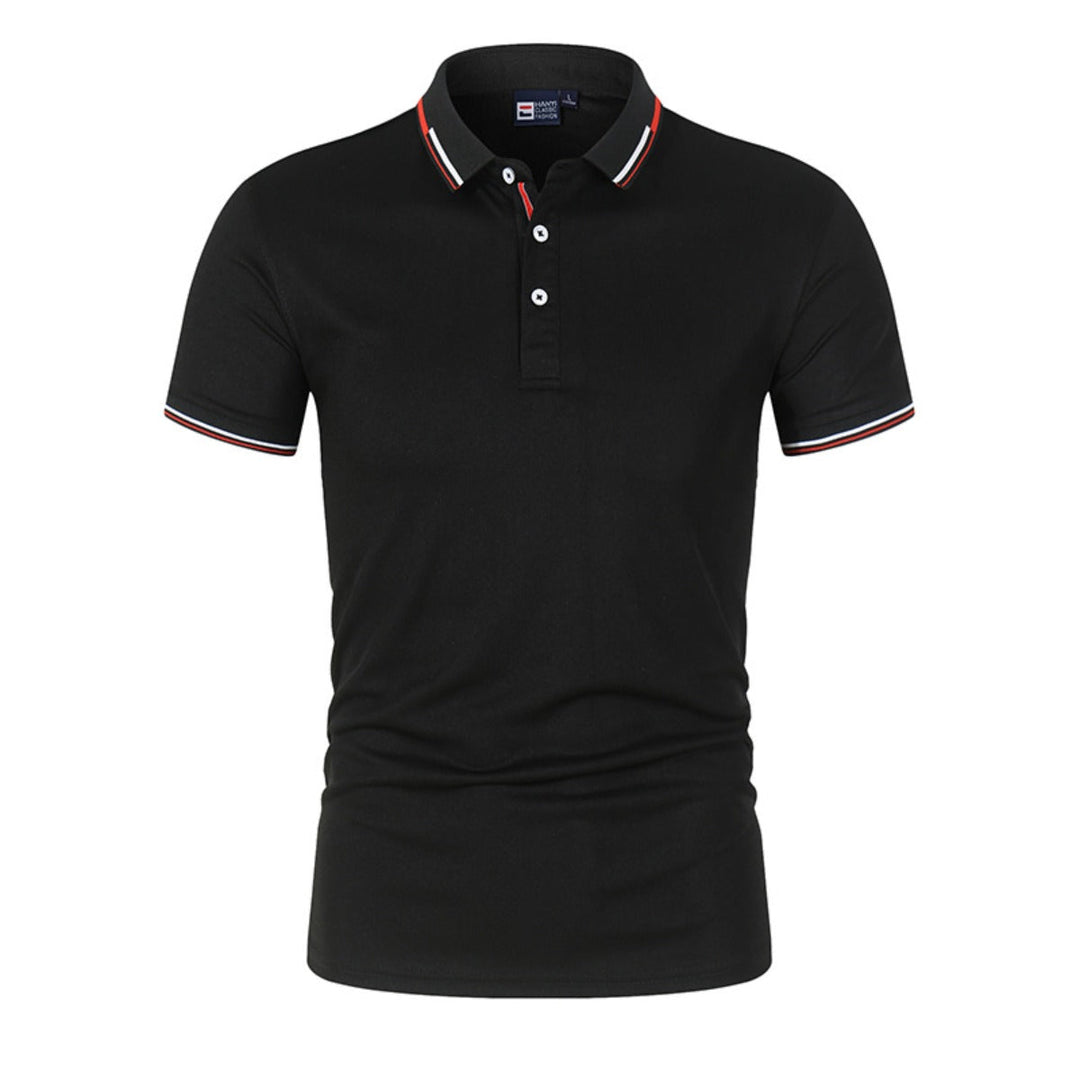 Einfarbiges Poloshirt