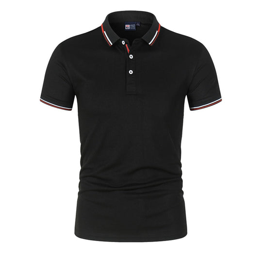 Einfarbiges Poloshirt