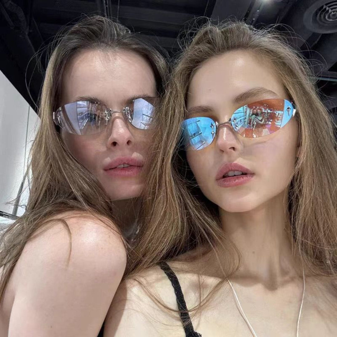 Nord Taschen | Star Rahmenlose Futuristische Sonnenbrille