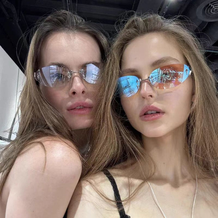 Nord Taschen | Star Rahmenlose Futuristische Sonnenbrille