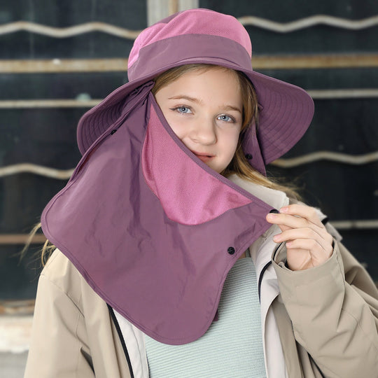 Nord Taschen | Vollabdeckung Gesicht Sonnenschutz Maske im Freien UV Eimer Hut