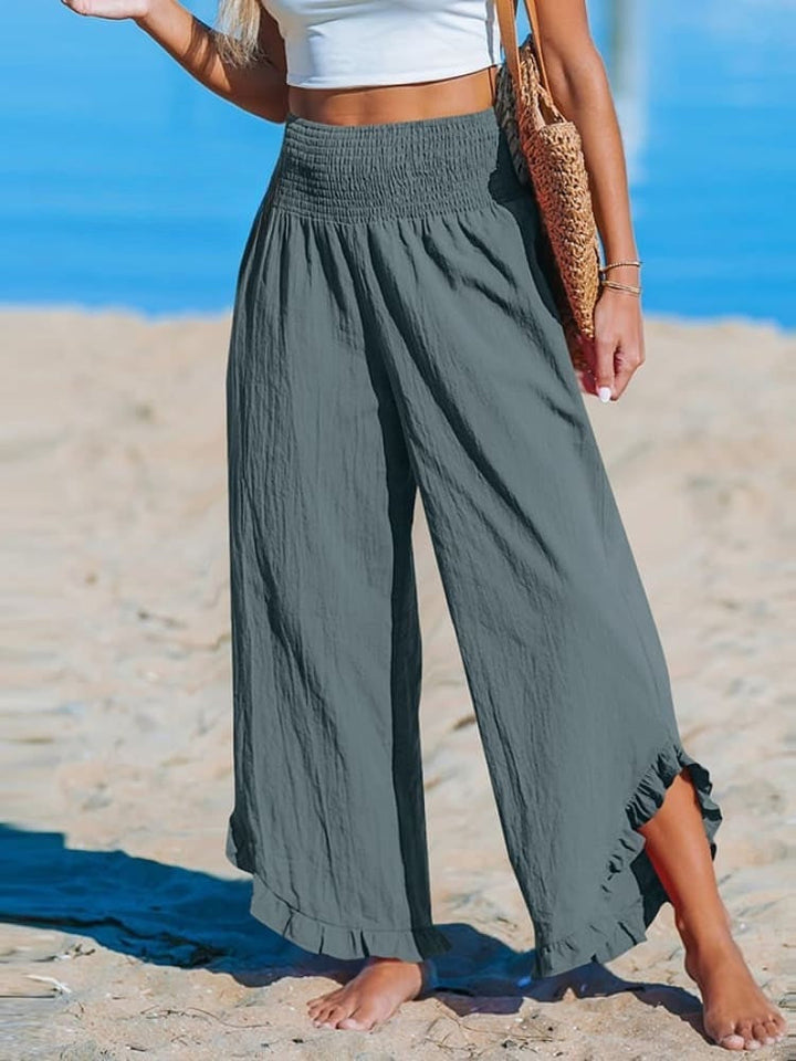 Women's Ruffles Freizeithemd