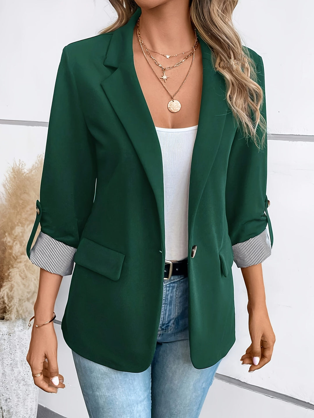 Nord Taschen | Eleganter Business Longblazer Mit