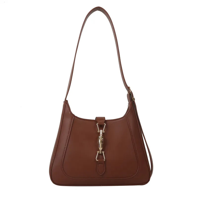 Nord Taschen | Umhängetasche für Damen - Schlichte Schultertasche mit stilvollem Design und praktischer Schnalle