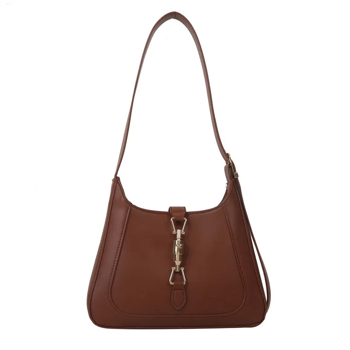 Nord Taschen | Umhängetasche für Damen - Schlichte Schultertasche mit stilvollem Design und praktischer Schnalle
