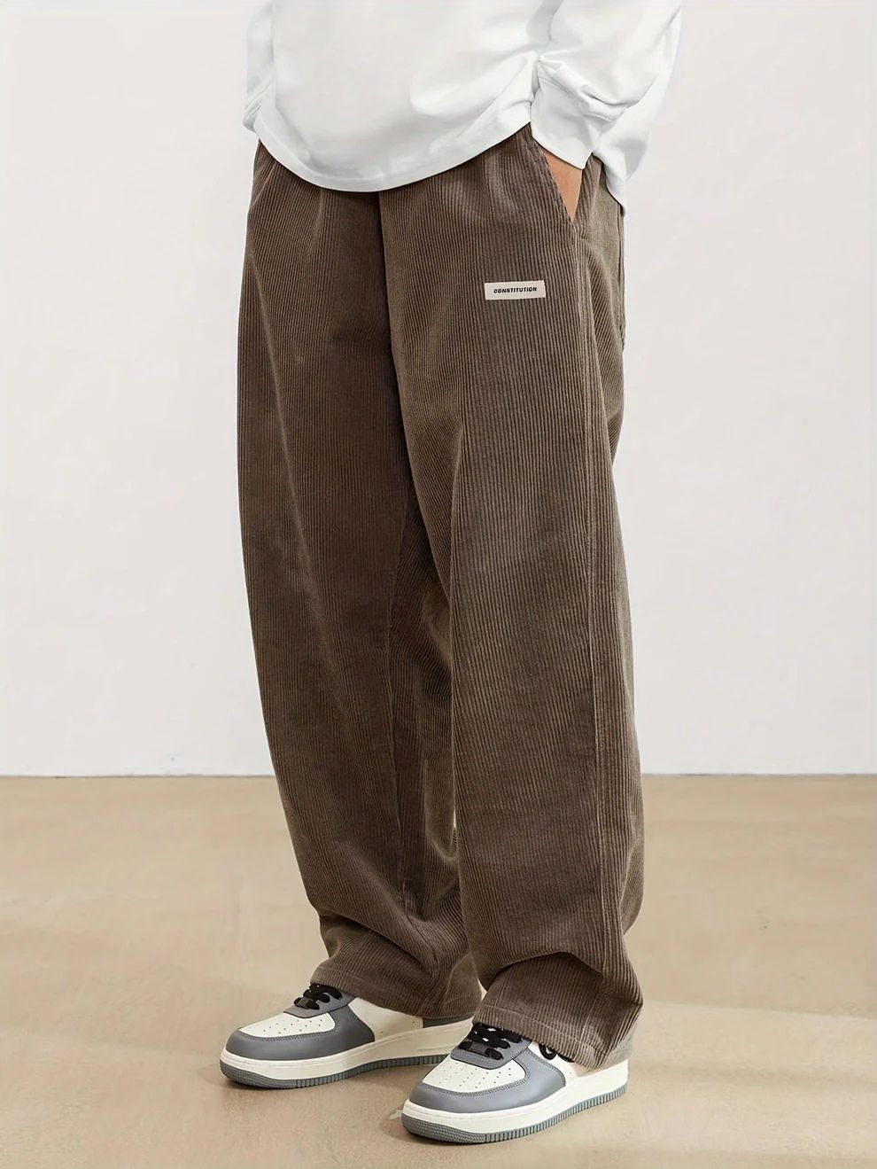 Nord Taschen | Atmungsaktive Herren Korduroyhose für Den Sommer