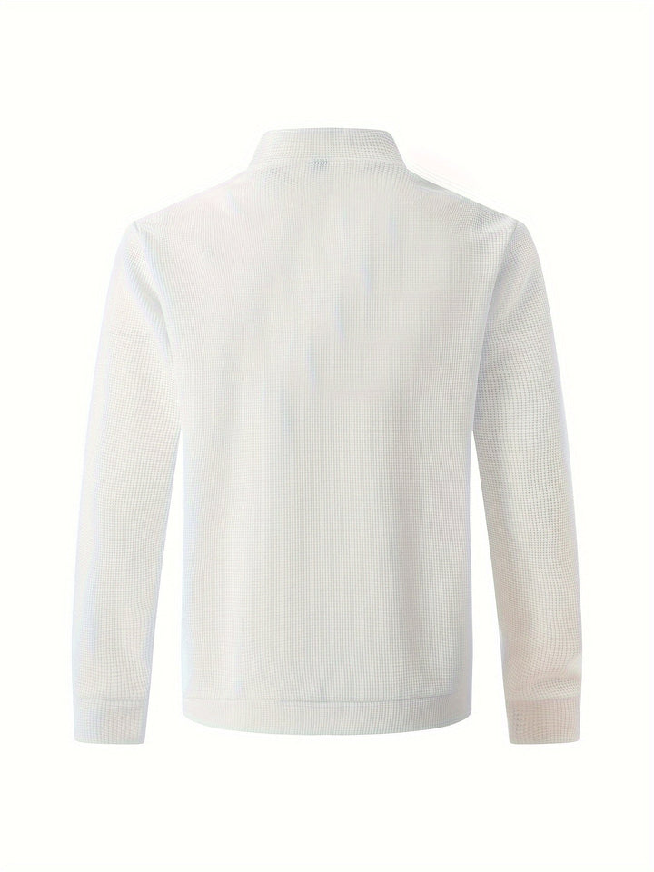 Elegante Jacke mit Reißverschluss Baumwollmischung Stilvoll und Bequem