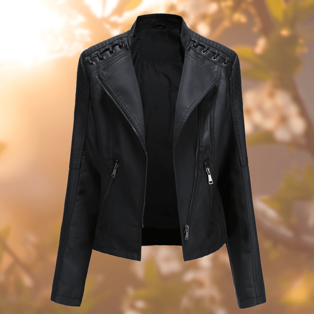 Jacke - Damen Lederjacke