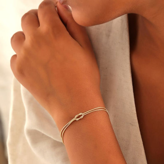 Elegantes LiNord Taschenesknoten Armband für Damen