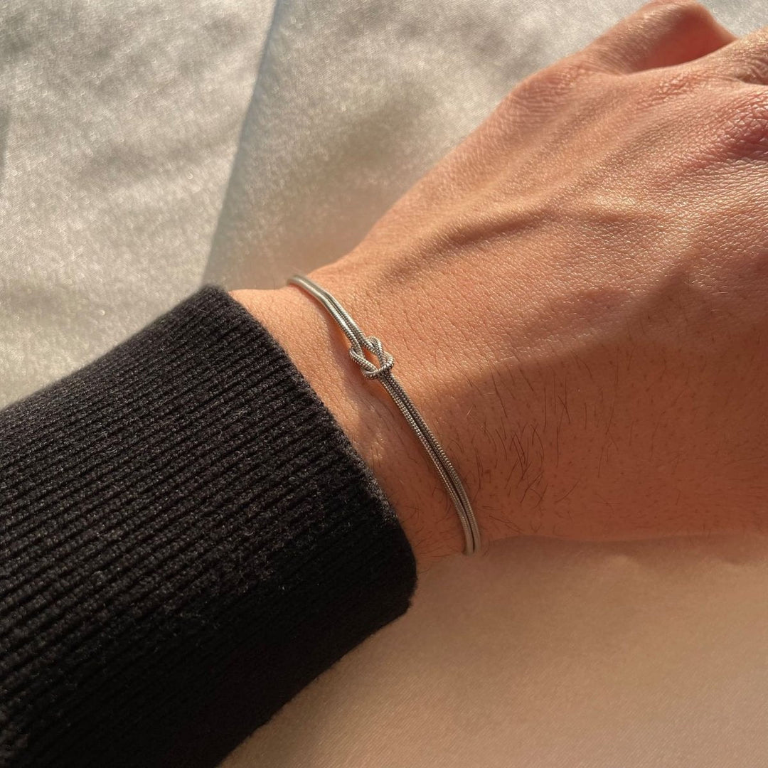 Elegantes LiNord Taschenesknoten Armband für Damen