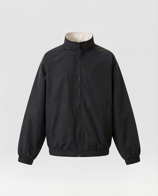 Herren Funktionale Oversize-Outdoor-Zipjacke mit Fleece-Kragen, Wind‑ und Wasserschutz Nord Taschen