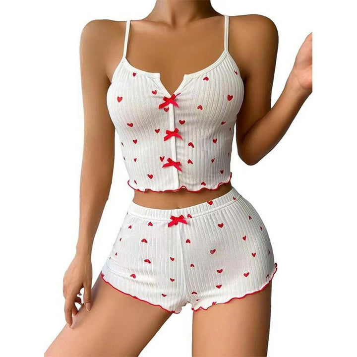 Bedrucktes Pyjama-Set