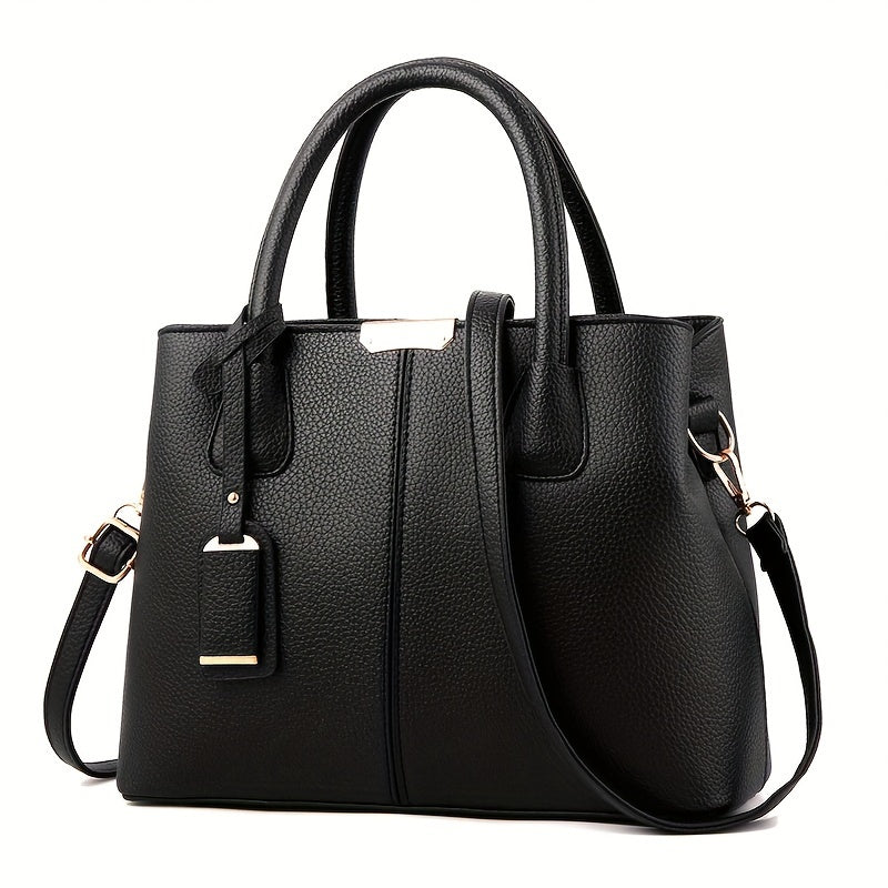 Schicke All Season Geräumige PU Handtasche für Frauen