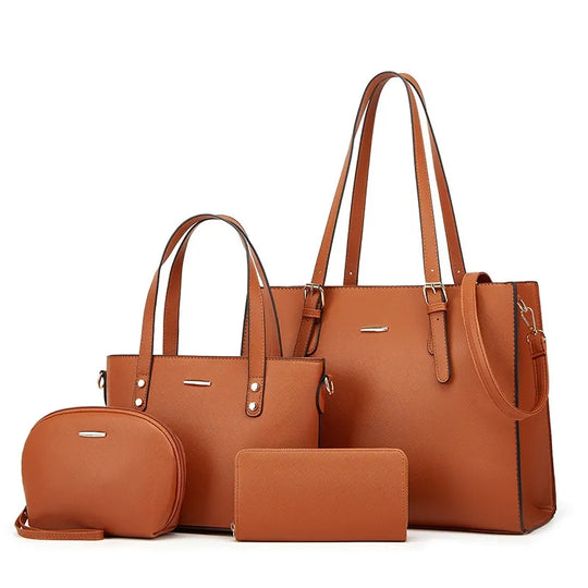 Nord Taschen | Set für Damen - 4-teiliges Set mit eleganten Taschen für verschiedene Anlässe