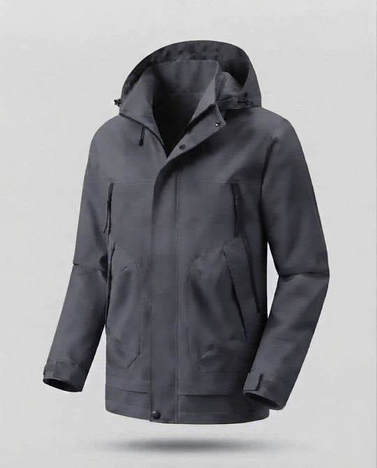 Herren Modern Windbreaker Jacke Nord Taschen