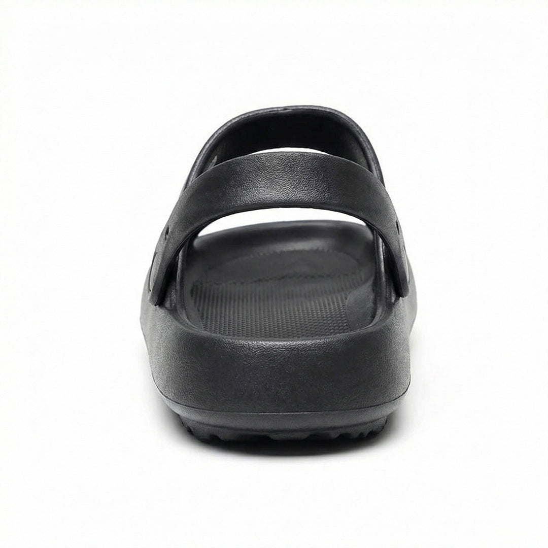 Orthopädische Sandalen Comfort Plus Pantoletten mit Doppelriemen Gepolsterte, Lässige Slip-On-Sandalen - Arvani