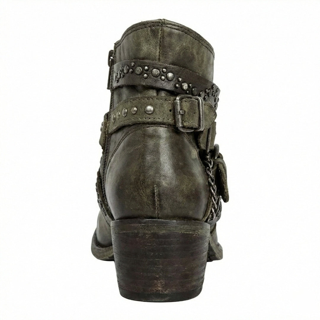 Vintage-Kettenstiefel