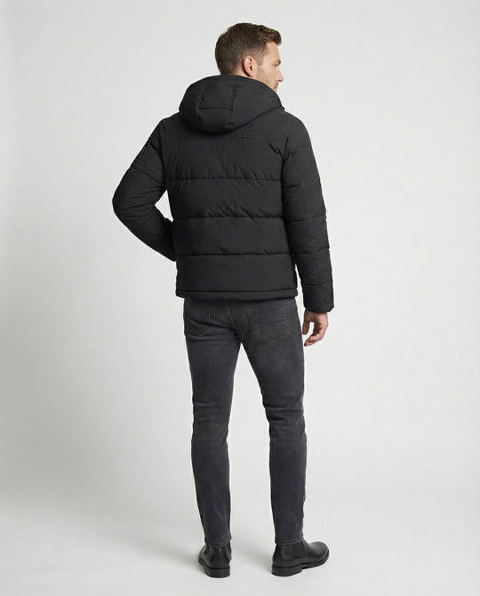 Herren Pufferjacke Winter Warm