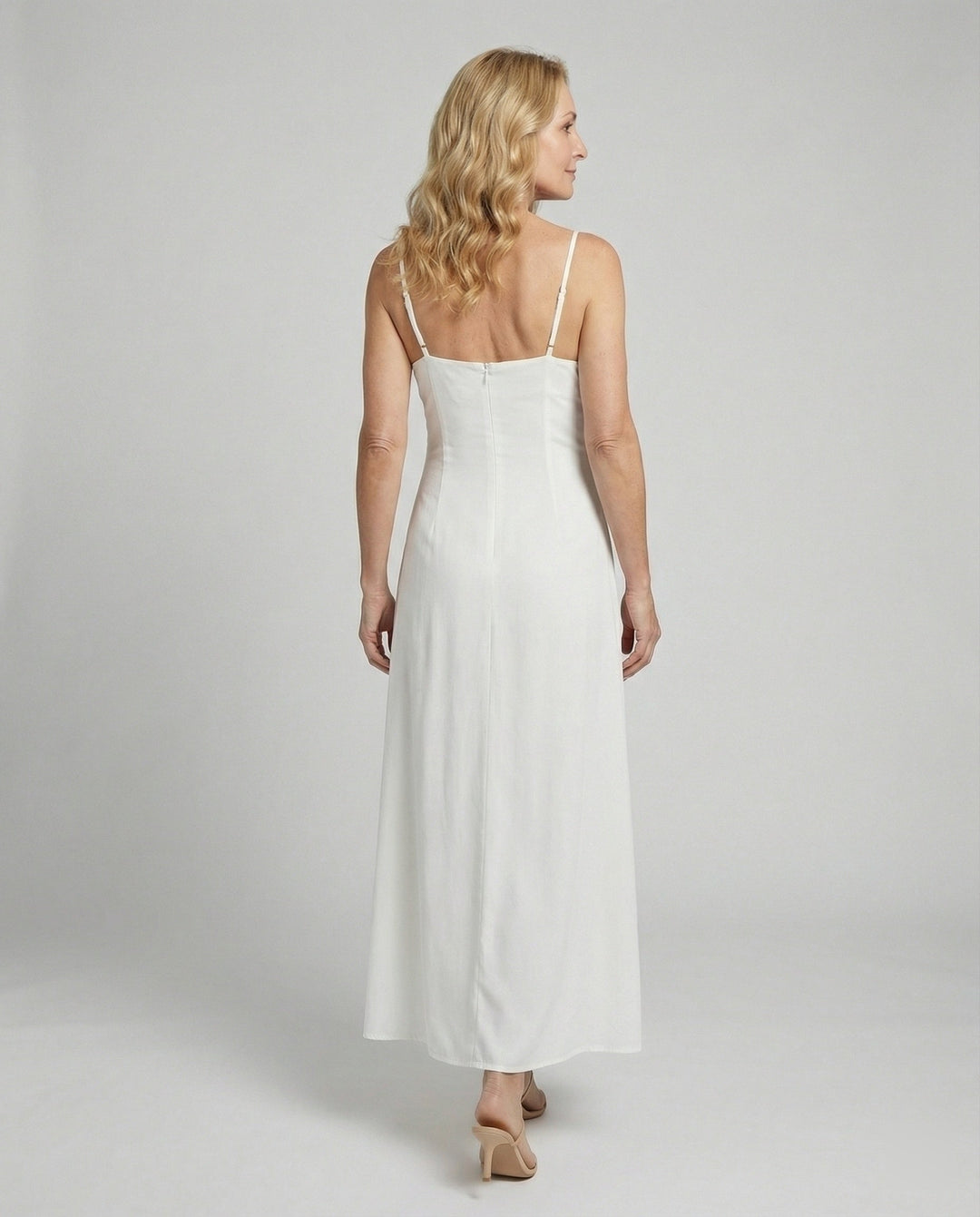Damen Maxikleid mit Korsett Bustier