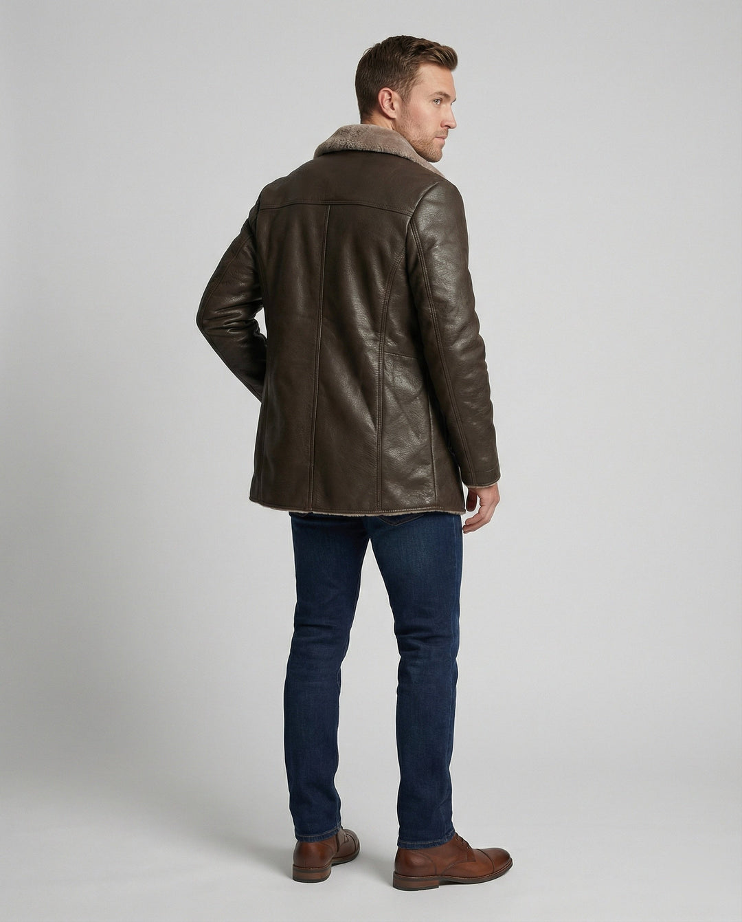 Warme Modische Herrenjacke Fleece