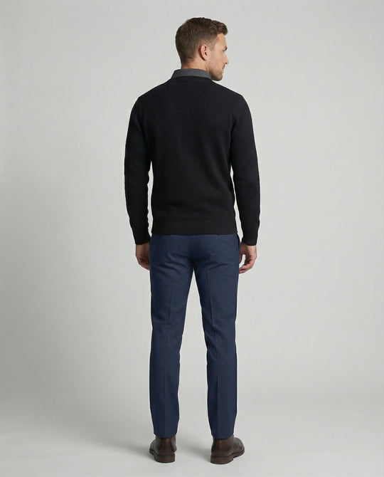 Eleganter Feinstrickpullover Herren