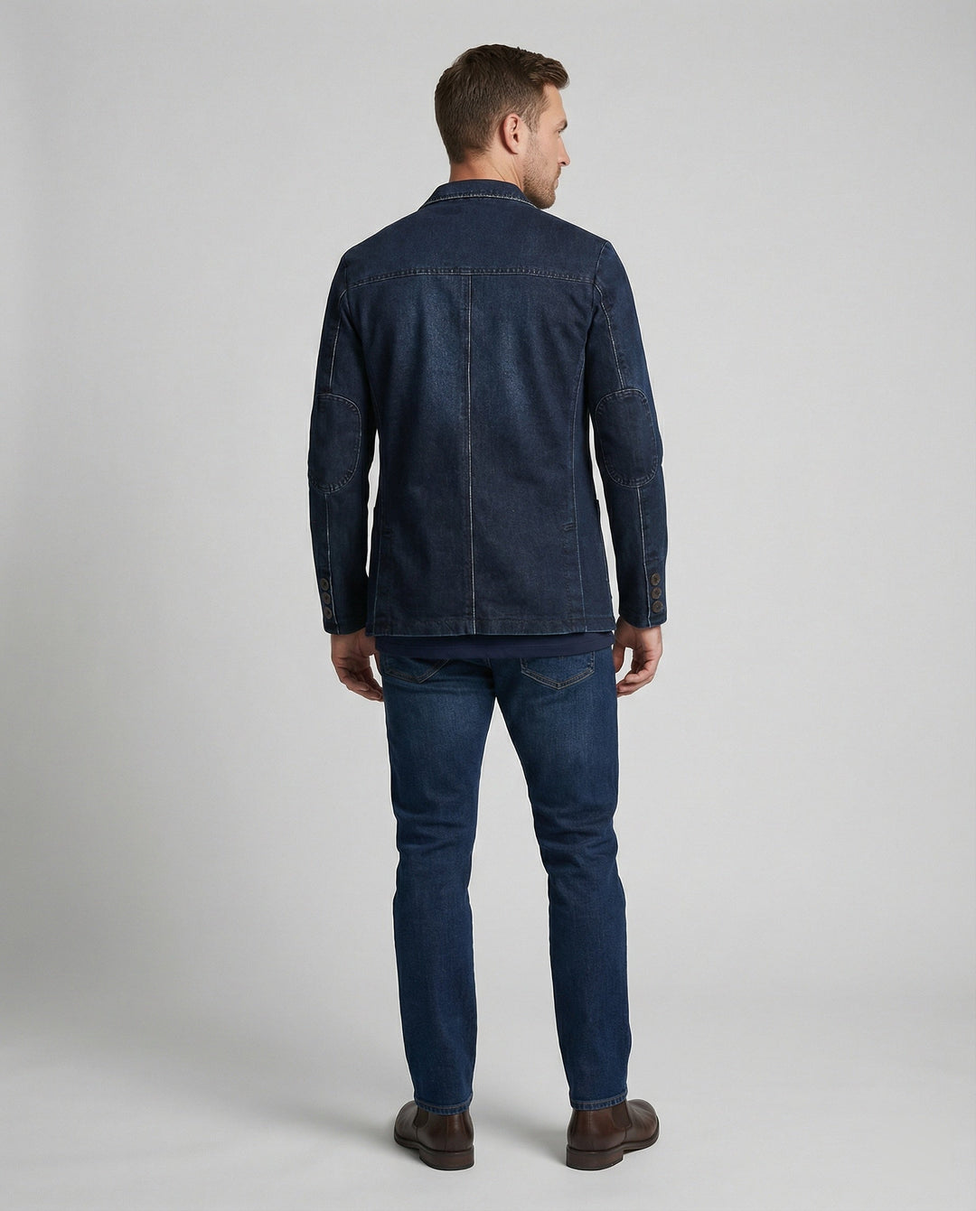 Herren Blazer Herren unstrukturiert