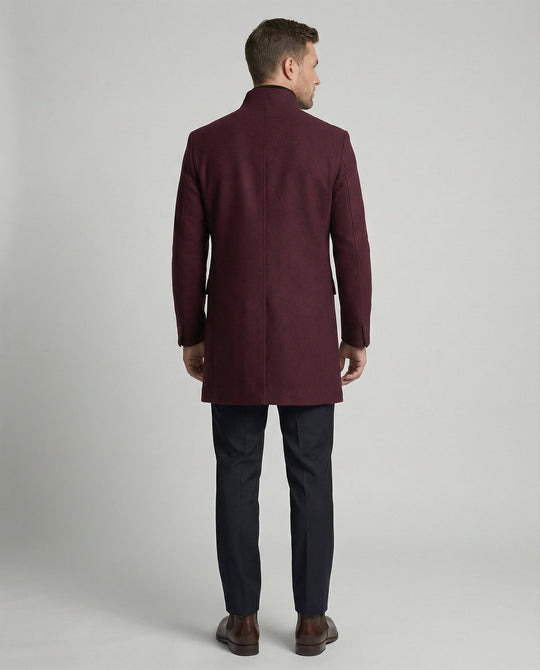 Eleganter Herrenmantel Warm