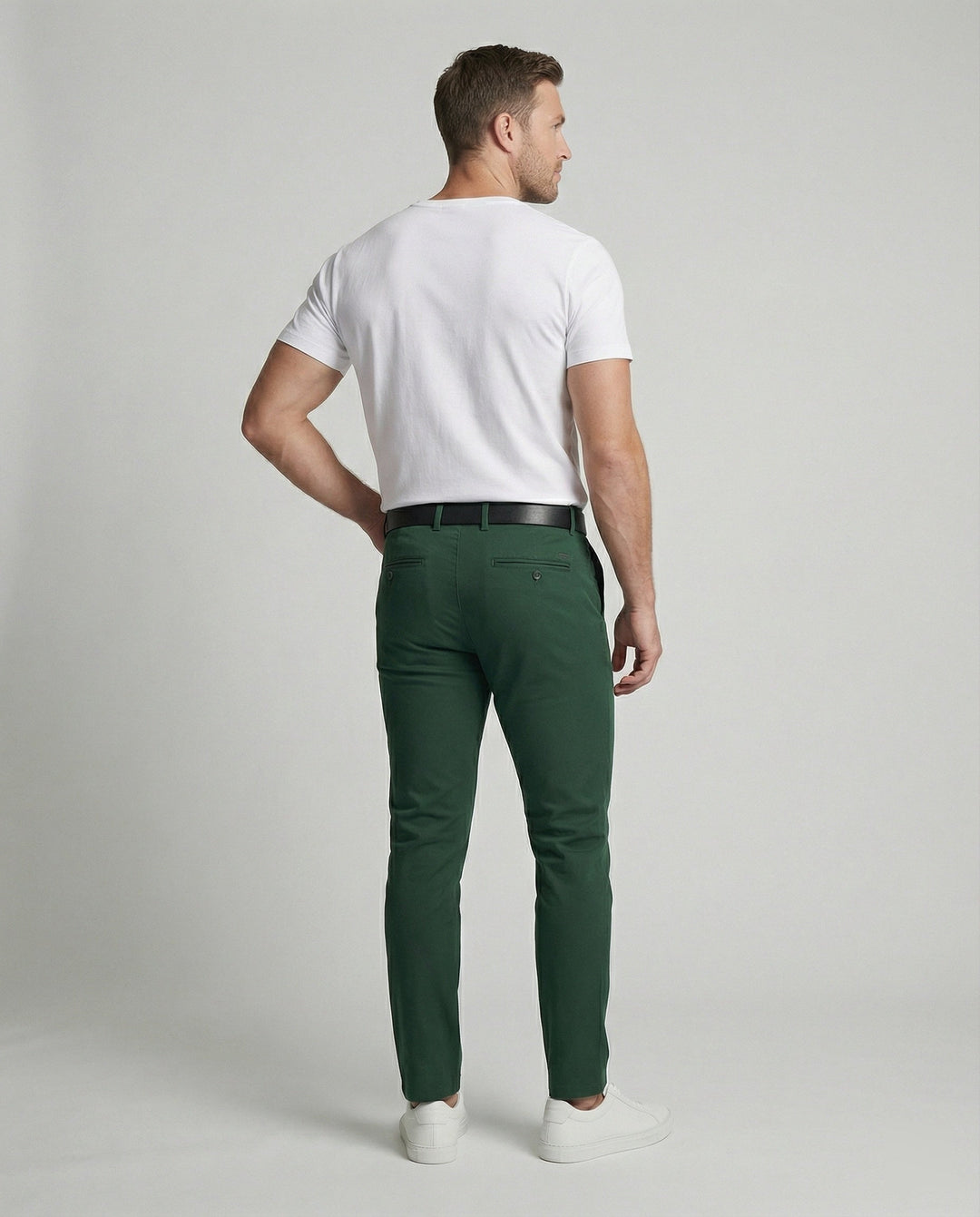 Herren Chinohose Slim Fit bequem - Vittorelli