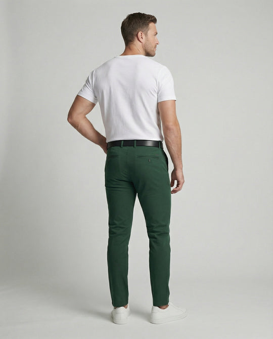 Herren Chinohose Slim Fit bequem - Vittorelli