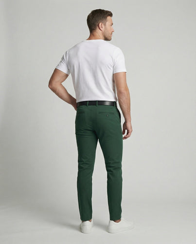 Herren Chinohose Slim Fit bequem - Vittorelli