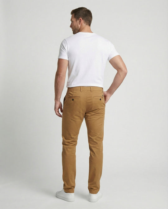 Herren Chinohose Slim Fit modern - Arvani