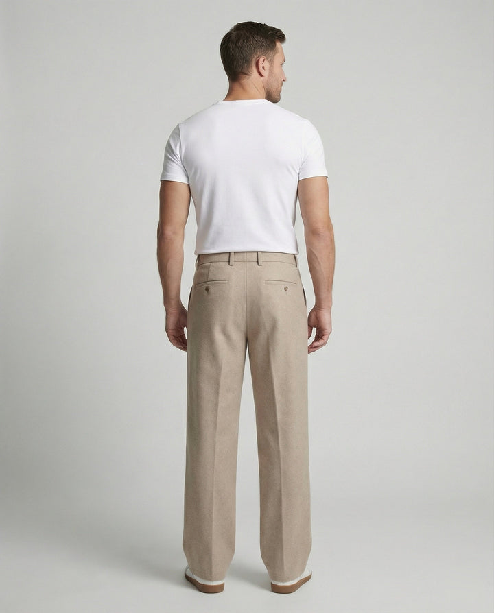 Herren Stoffhose weit gerade