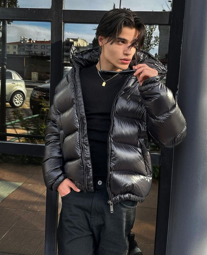 Winter Steppjacke Puffer Streetwear - Urban Style für Kalte Tage