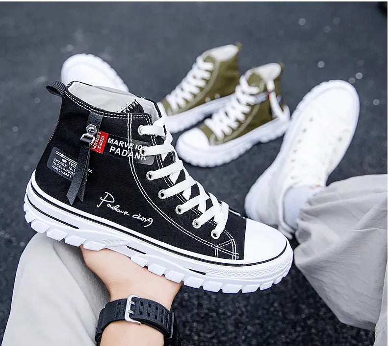 Sneaker High für Herren – Urbaner Stil und legerer Komfort - Arvani