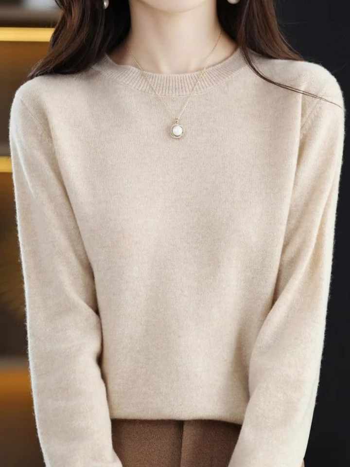 Klassische Wollpullover für Frauen