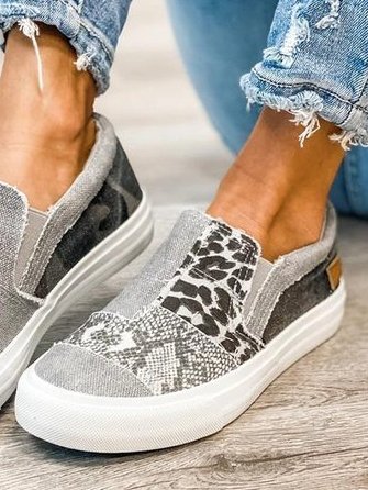 Bequeme Warme Weiche Atmungsaktive Slip On Damen Schuhe