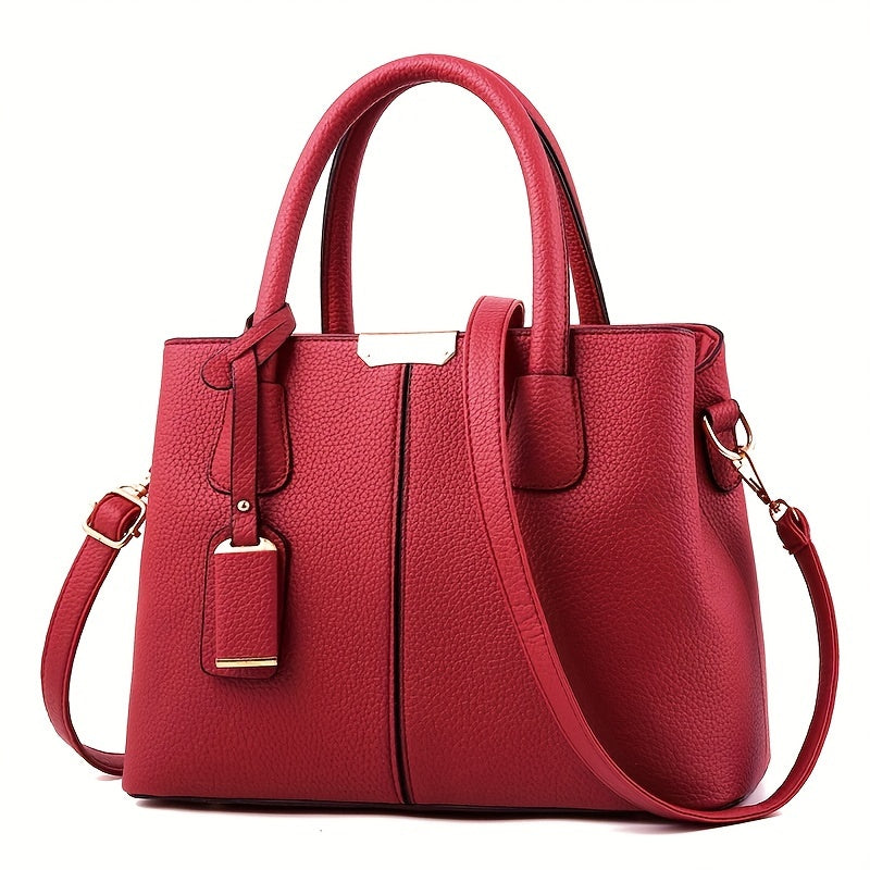 Schicke All Season Geräumige PU Handtasche für Frauen