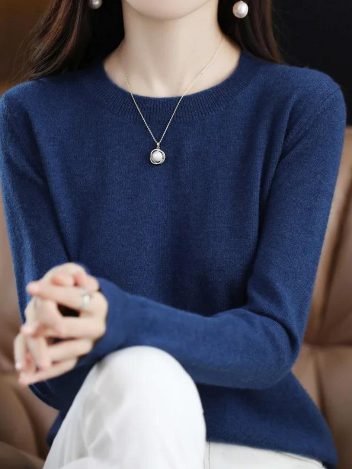 Klassische Wollpullover für Frauen