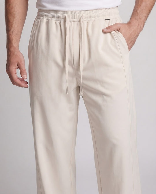 Unisex Weite Relaxed-Hose mit elastischem Bund, Tunnelzug und legerer Palazzosilhouette Nord Taschen