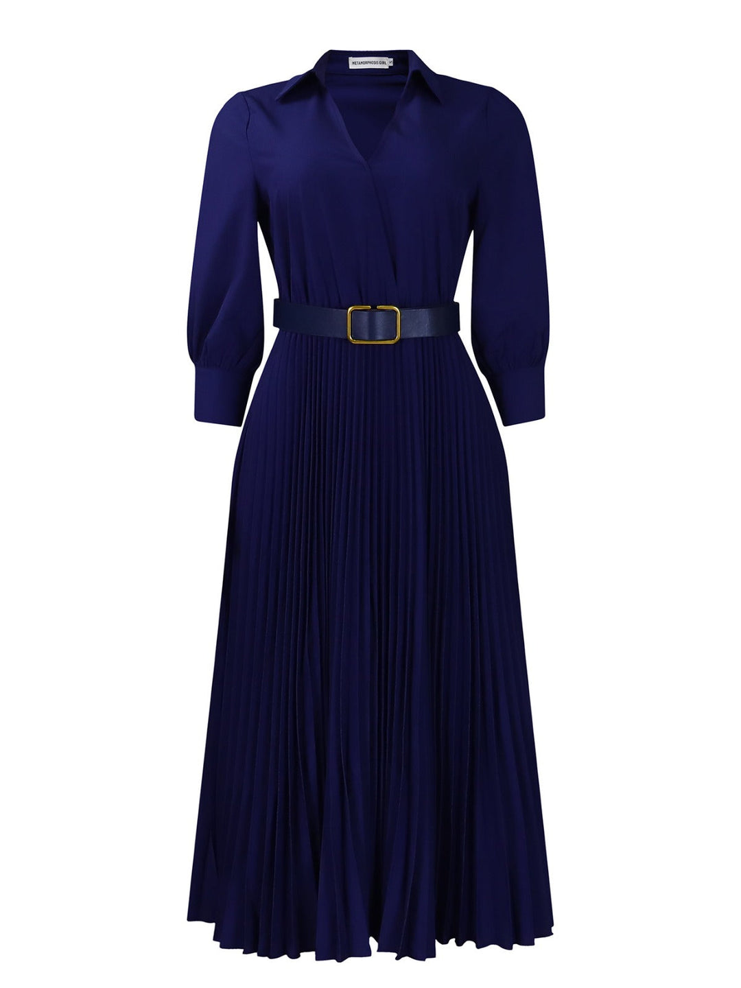Women 's solide Farbe große Größe Kleid