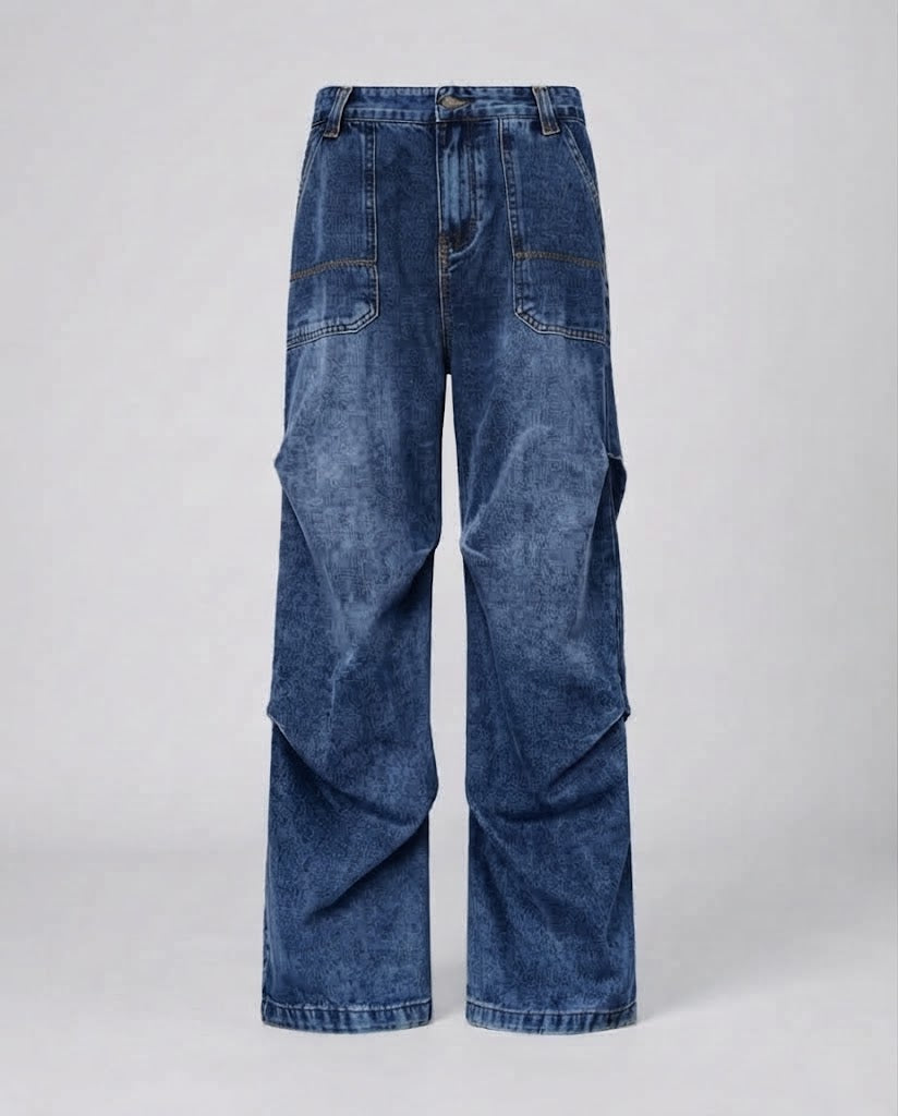 Frauenmode Weit geschnittene Jeans Nord Taschen